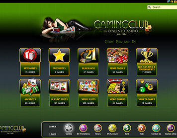 Gaming Club - Lobby