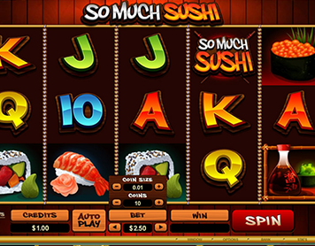 Gaming Club - Slots So Much Sushi